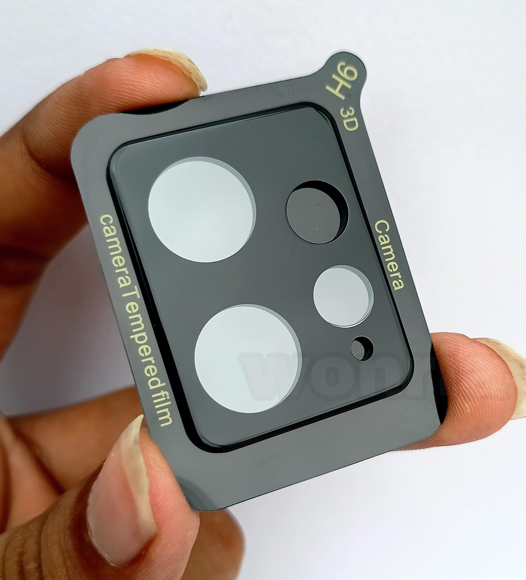 Picture of Xiaomi Redmi Note 12 4G - Black - 9H Ultra Thin Scratch-Resistant Camera Lens Glass Protector