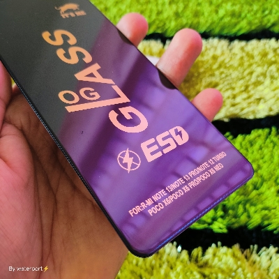 Picture of For Redmi Note 13 / Redmi Note 13 Pro Screen Protector Glass Premium Smoth Touch Respons Full Curved Display Gorila Glass Redmi Note 13 4g/5g / Redmi Note 13 Pro 4g/5g Tempered Gorial Glass Screen Protecor