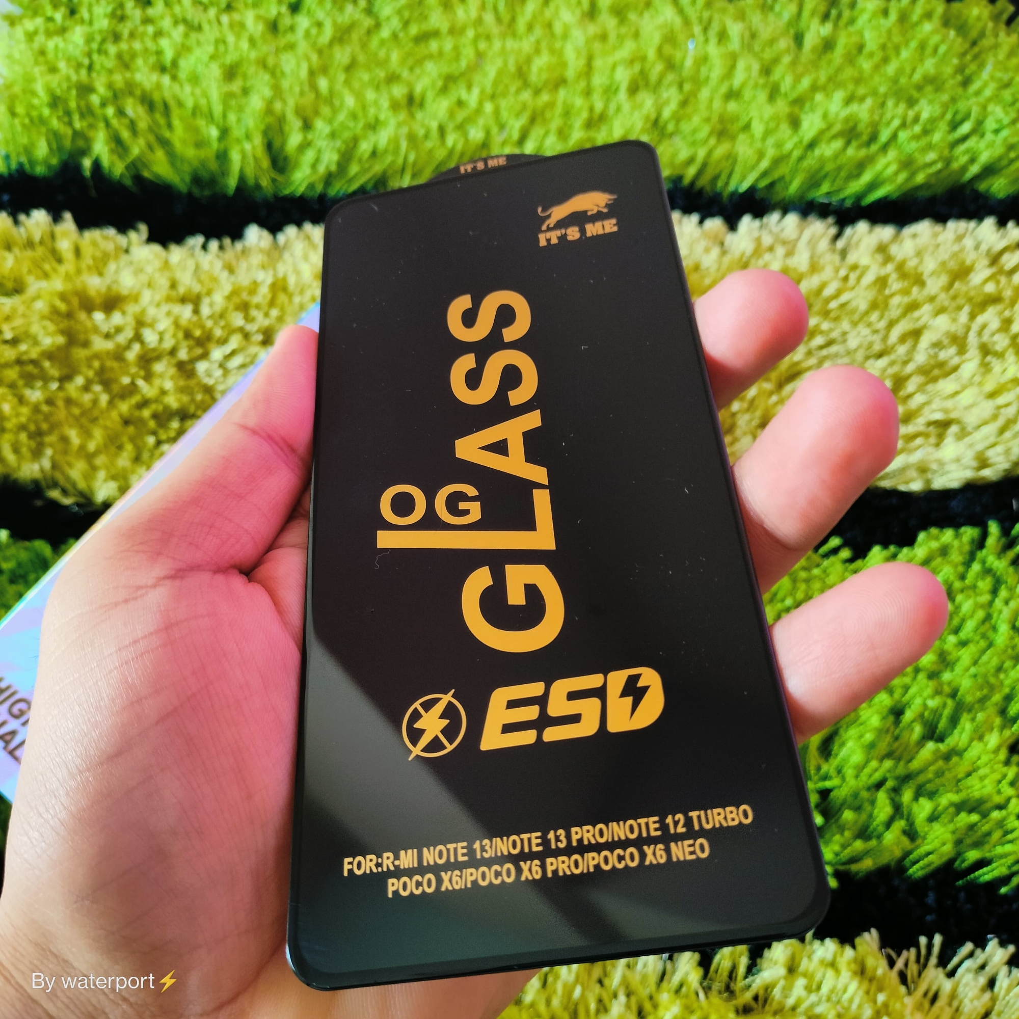 Picture of For Redmi Note 13 / Redmi Note 13 Pro Screen Protector Glass Premium Smoth Touch Respons Full Curved Display Gorila Glass Redmi Note 13 4g/5g / Redmi Note 13 Pro 4g/5g Tempered Gorial Glass Screen Protecor