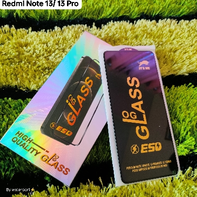 Picture of For Redmi Note 13 / Redmi Note 13 Pro Screen Protector Glass Premium Smoth Touch Respons Full Curved Display Gorila Glass Redmi Note 13 4g/5g / Redmi Note 13 Pro 4g/5g Tempered Gorial Glass Screen Protecor