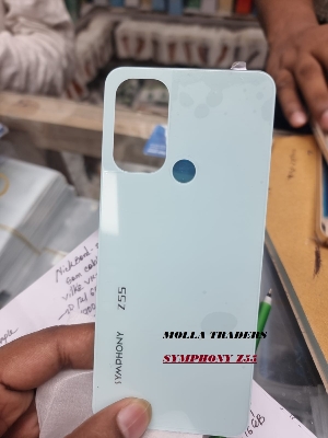 Picture of Replacement Backshell Glass Panel for Symphony Z55 Battery Back Door Housing