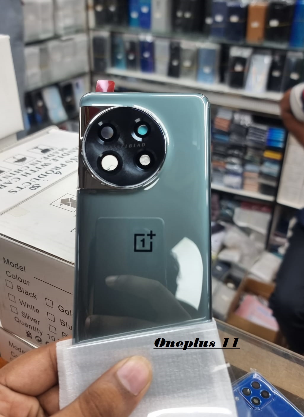 Picture of Replacement Backshell Glass Panel for OnePlus 11  Battery Back Door Housing-  Original