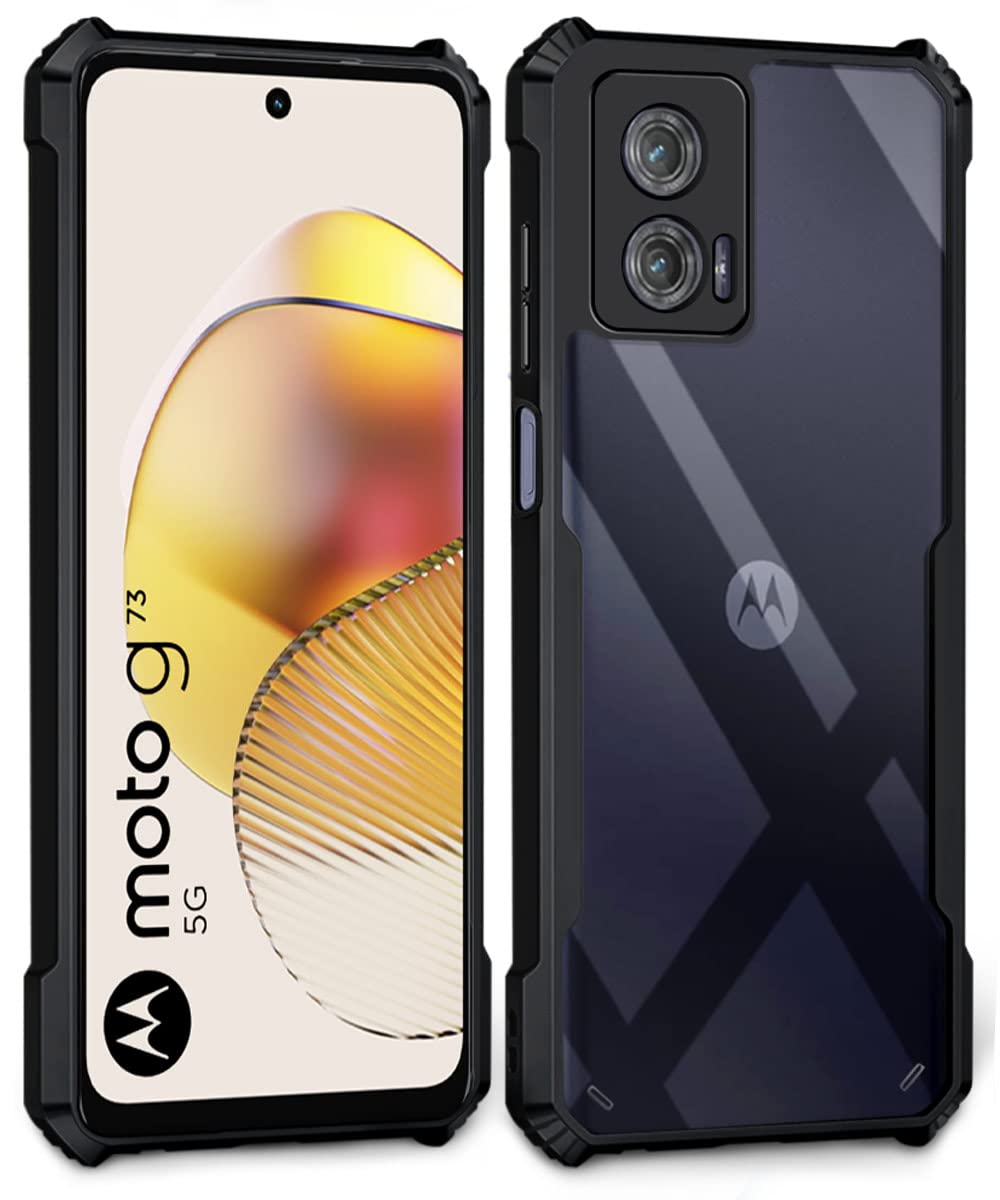 Picture of For Motorola Moto G73 5G Xundd Protective Back Cover Cases Shockproof Airbag Bumper Soft Back Transparent Shell Covers For Motorola Moto G73 5G phone case