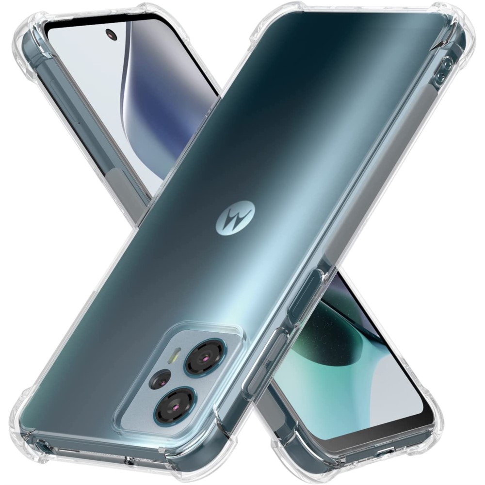 Picture of For Motorola Moto G72 Crystal Silicone Clear Transparent Shockproof Back Cover Phone case