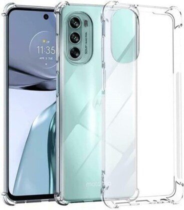 Picture of For Motorola Moto G62 5G / Motorola Moto G52 / Motorola Moto G82 Crystal Silicone Clear Transparent Shockproof Back Cover Phone case
