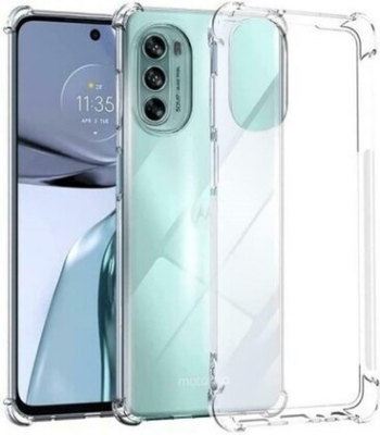 Picture of For Motorola Moto G62 5G / Motorola Moto G52 / Motorola Moto G82 Crystal Silicone Clear Transparent Shockproof Back Cover Phone case