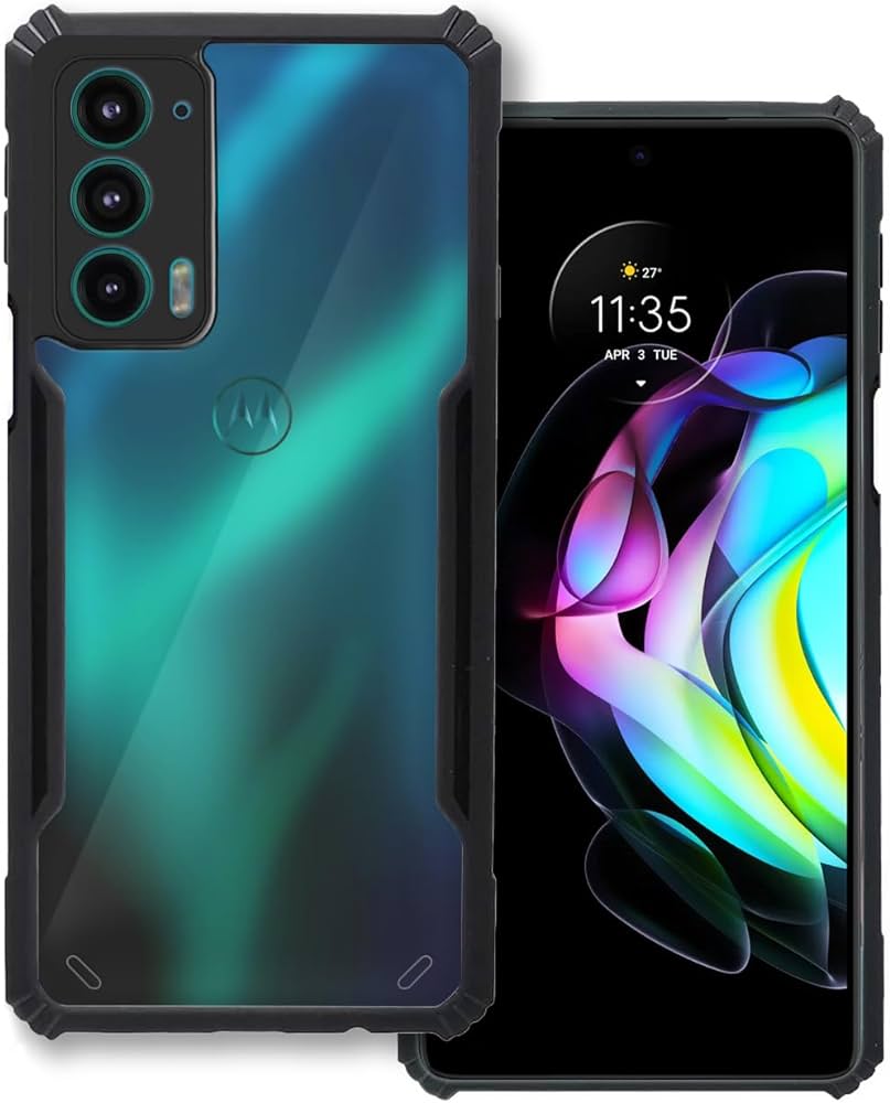 Picture of Xundu Stylish Case For Motorola Edge 20 - Luxury Raised Edges Protect Camera And Screen Xundd Shockproof Transparent - Durable And Reliable - Clear - Phone Back Cover