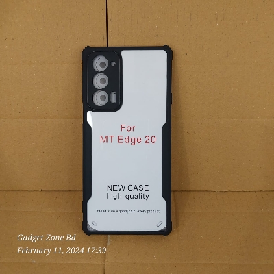 Picture of Xundu Stylish Case For Motorola Edge 20 - Luxury Raised Edges Protect Camera And Screen Xundd Shockproof Transparent - Durable And Reliable - Clear - Phone Back Cover