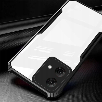 Picture of For Motorola Moto G84 Luxury Stylish Xunddu Case Clear Transparent Back Cover