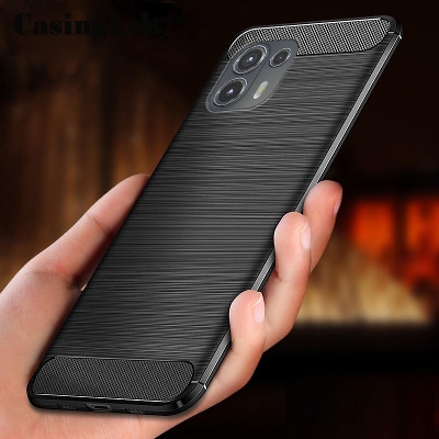 Picture of Casinglee For Motorola Edge 20 Lite / Moto Edge 20 Fusion Case Carbon fiber drawing Soft Silicon Back Cover for Moto Edge 20 Lite / Moto Edge 20 Fusion Phone cases For girls and Boys