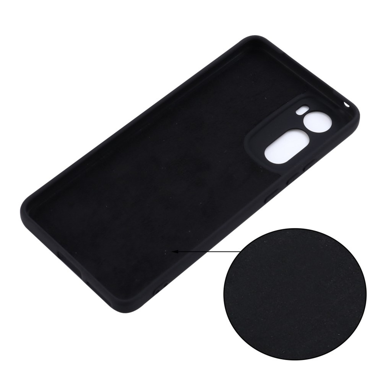Picture of For Motorola Moto Edge 30 And Soft-Touch Finish With Camera Production Soft Premium Quality Slim Silicone Cover