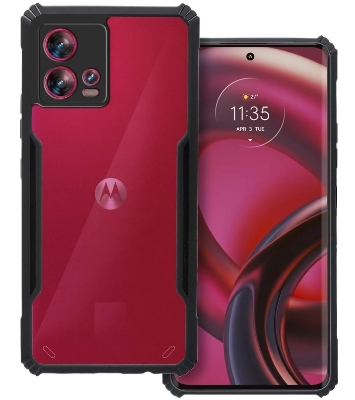 Picture of For Motorola Edge 30 Fusion Luxury Stylish Xunddu Case Clear Transparent Back Cover