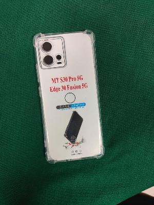 Picture of Motorola Edge 30 Fusion/Motorola Moto S30 Pro Premium Silicone Case Crystal Clear Soft TPU Ultra-Thin Transparent Flexible Protective Mobile Phone Back Cover