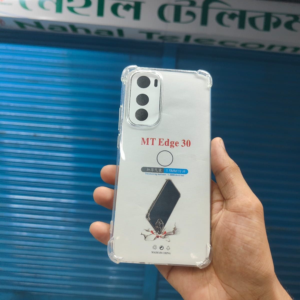 Picture of Motorola Edge 30 Premium Silicone Case Crystal Clear Soft TPU Ultra-Thin Transparent Flexible Protective Mobile Phone Back Cover