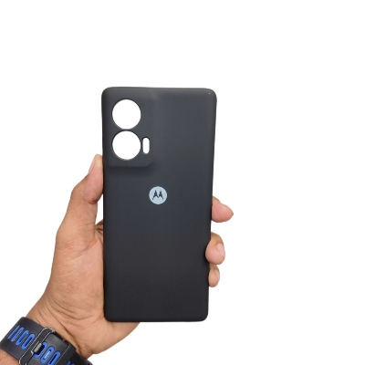 Picture of For Motorola Edge 50 Fusion G85 S50 Neo Soft Silicone Cases Shockproof Round Edge Camera Bumper Phone Back Cover