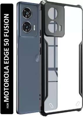 Picture of Motorola Edge 50 Fusion Xundd Protective Airbag Bumper Transparent Back Side Clear Phone Case For Motorola Edge 50 Back Cover