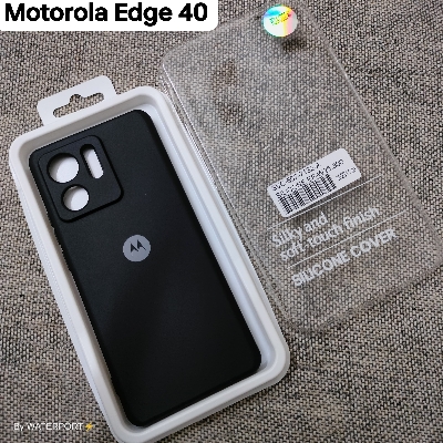 Picture of For Motorola Edge 40 Camera Protection Premium Silicone Case Soft Ultra-Thin Flexible Protective Mobile Phone Back Cover Motorola Edge40