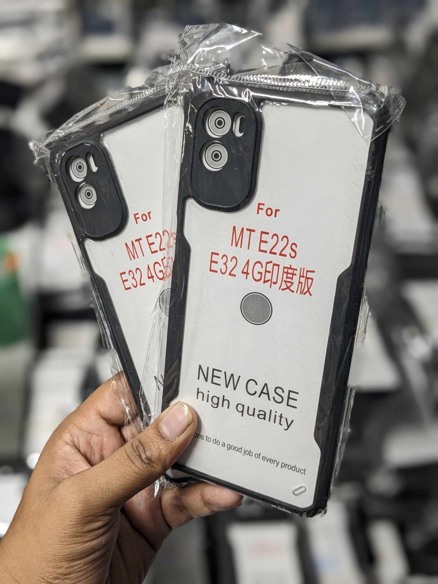 Picture of For Motorola Moto E22s/Motorola Moto E32 4G Edge-Reinforced Shockproof Cushion xundd Back Clear Hybrid Transparent Hard Cover Casing