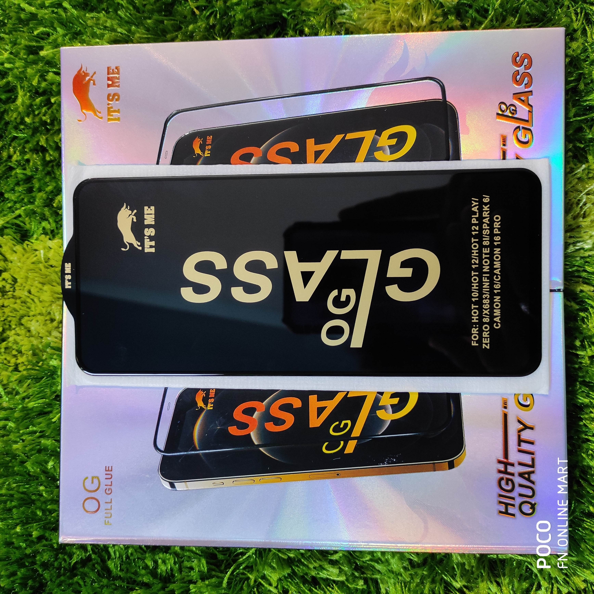 Picture of OG Glass Protector for Infinix Hot 12, Hot 12 Play, Hot 11s, Hot 10, Note 8i