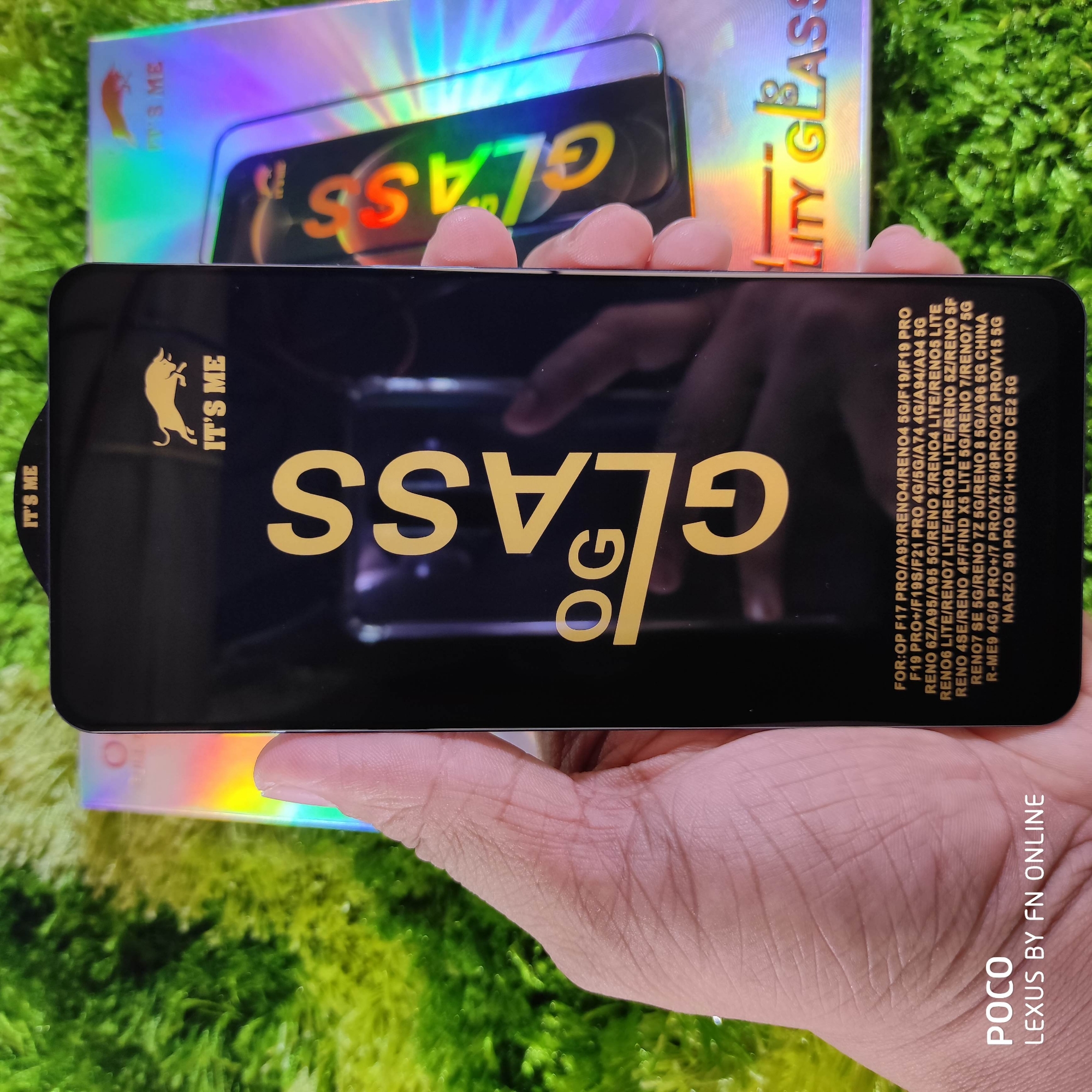 Picture of OG Glass Protector For Realme 10 4g, Realme 9 4g, Realm 9 Pro Plus 5g, Realme 7 Pro, Realme X7, Realme 8, Realme 8 Pro, Realme Q2 Pro, Realme Narzo 50 Pro 5g, Realme V15 5g Screen Protection