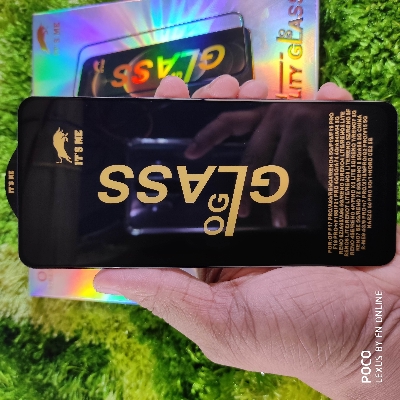 Picture of OG Glass Protector For Realme 10 4g, Realme 9 4g, Realm 9 Pro Plus 5g, Realme 7 Pro, Realme X7, Realme 8, Realme 8 Pro, Realme Q2 Pro, Realme Narzo 50 Pro 5g, Realme V15 5g Screen Protection