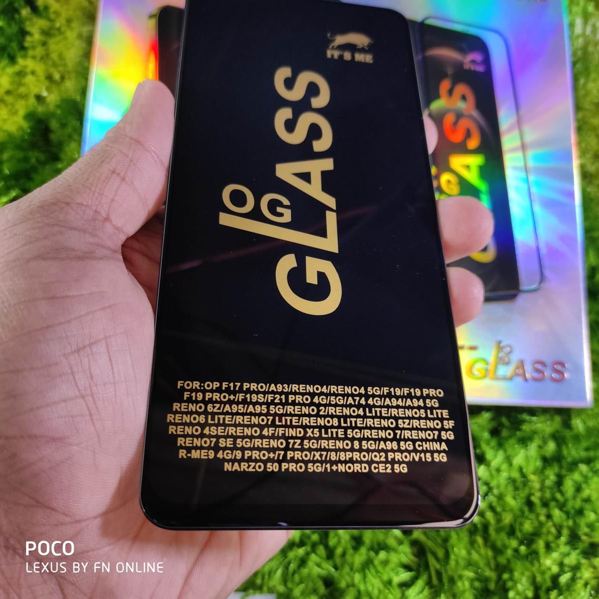 Picture of OG Glass Protector For Realme 10 4g, Realme 9 4g, Realm 9 Pro Plus 5g, Realme 7 Pro, Realme X7, Realme 8, Realme 8 Pro, Realme Q2 Pro, Realme Narzo 50 Pro 5g, Realme V15 5g Screen Protection