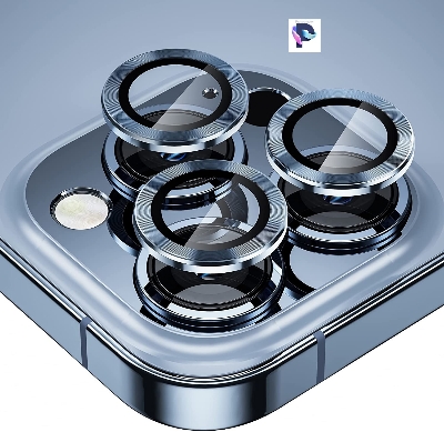 Picture of For Apple iPhone 14 Pro/iPhone 14 Pro Max Ultra-thin Aviation Alloy Camera Lens Protector HD Tempered Metal Glass Camera Screen Protector Cover Film Accessories(Deep Purple ,Space Black,Gold ,Silver)