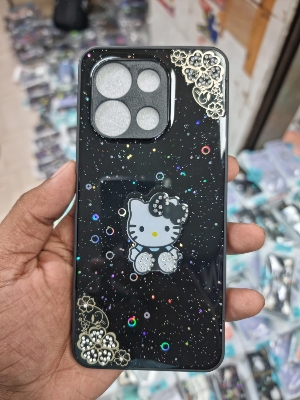 Picture of For Symphony Z60 / Symphony Z60 Plus high quality Glitter Butterfly Pattern Case Plastic Polycarbonate Phone Back Cover