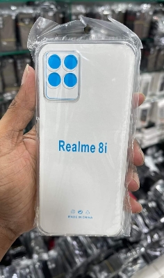 Picture of Transparent back cover for Realme 8i / Realme  narzo 50  transparent back cover for realme narzo 50/ realme 8i