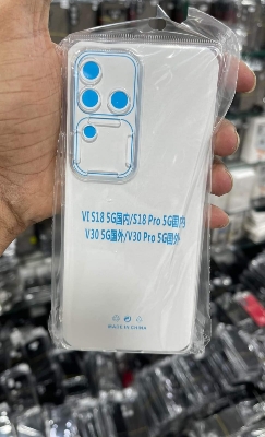 Picture of For Transparent Clear Casing For Vivo V30/v30 pro 5G Shell Shockproof TPU Soft Case Simple Airbag Anti Drop Phone Case Back Cover