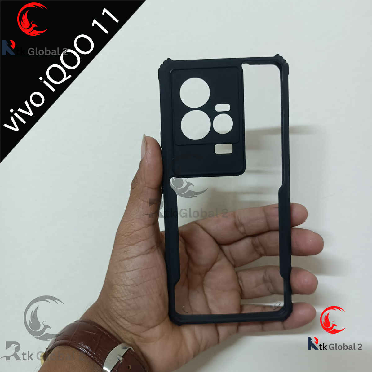 Picture of For Vivo iQOO 11 Xundd Protective Transparent Airbag Bumper Phone Case For vivo iQOO 11 Back Cover