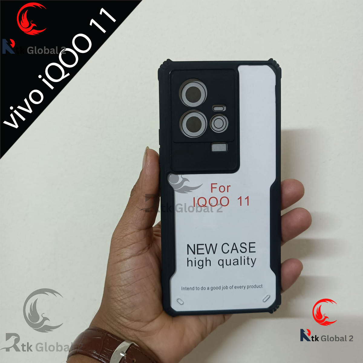 Picture of For Vivo iQOO 11 Xundd Protective Transparent Airbag Bumper Phone Case For vivo iQOO 11 Back Cover