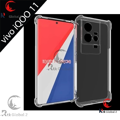 Picture of For Vivo IQOO 11 5G/ Back Cover | Shockproof Soft TPU Case - Transparent