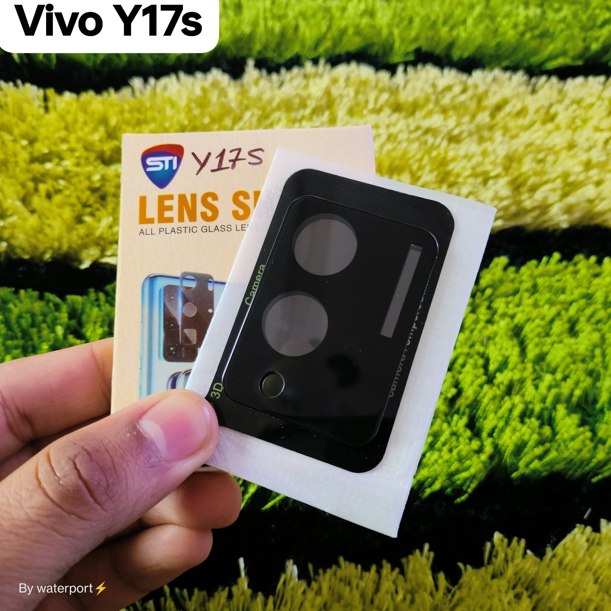 Picture of For Vivo Y17s Camera Lens Protector Full White Glass Premium Lens Shield VivoY17s Camera Glass Vivo Y17s Lens Protector
