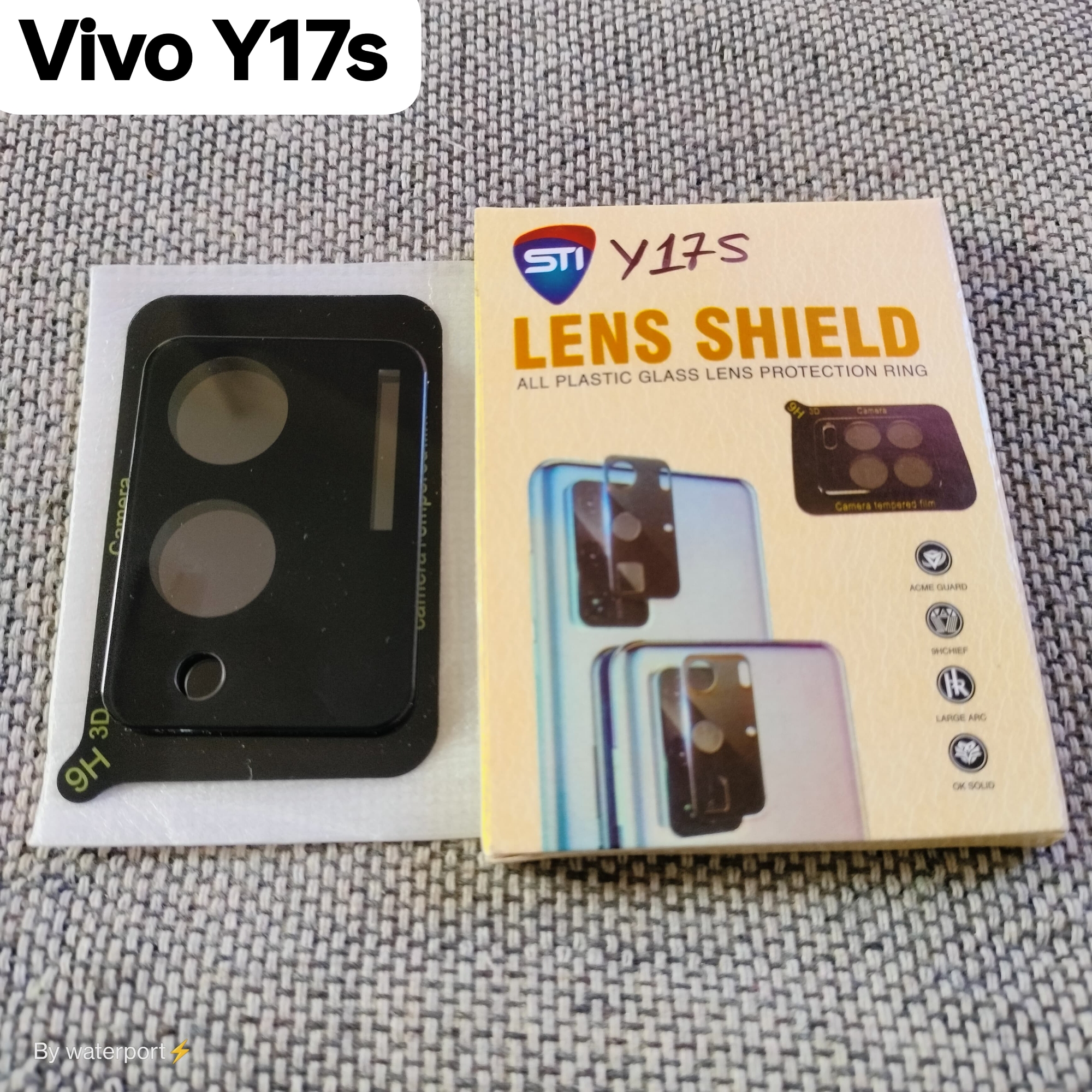 Picture of For Vivo Y17s Camera Lens Protector Full White Glass Premium Lens Shield VivoY17s Camera Glass Vivo Y17s Lens Protector
