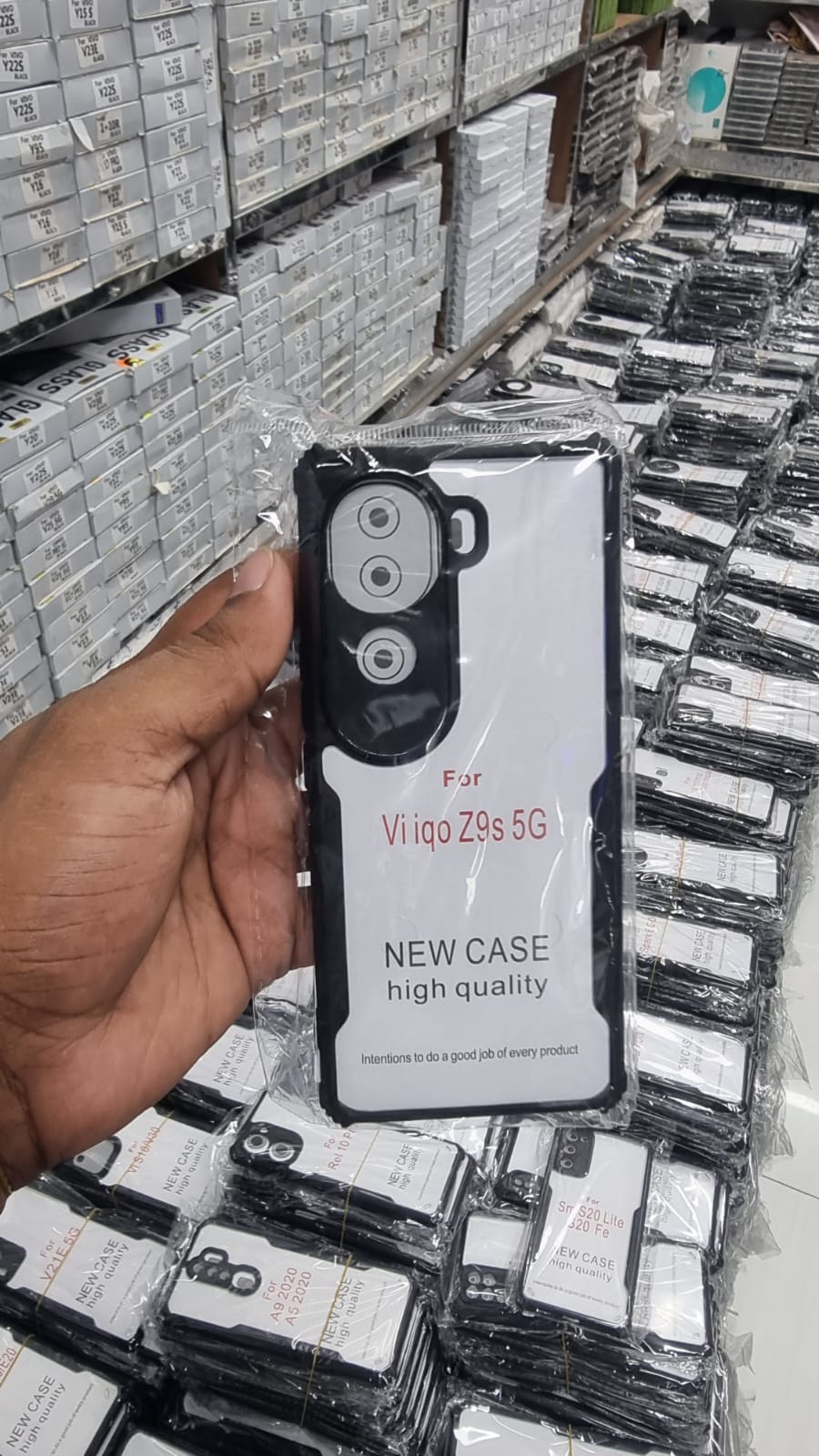 Picture of For vivo iQOO Z9s Hard Clear Acrylic Shockproof TPU Bumper Mobile Phone Case Back Cover