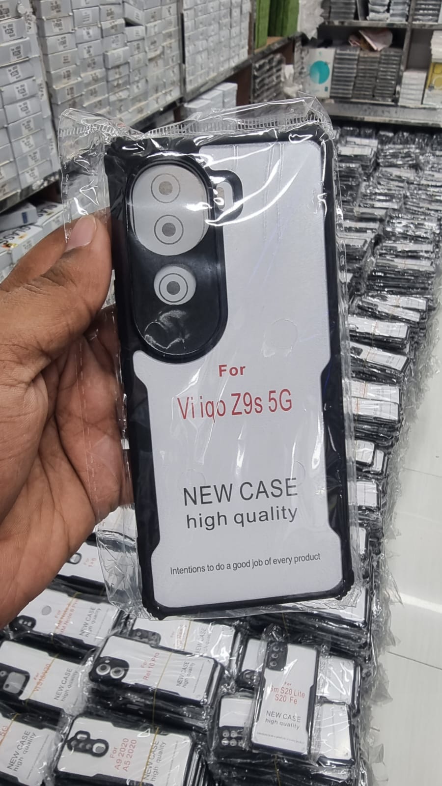 Picture of For vivo iQOO Z9s Hard Clear Acrylic Shockproof TPU Bumper Mobile Phone Case Back Cover