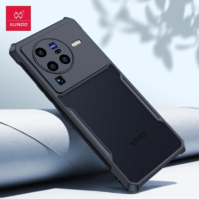 Picture of For vivo X80 Pro Back Cover Armor Stock Prof Case Armor Shockproof Case Xundd FUSION For vivo X80 Pro With Camera Protection Back Part
