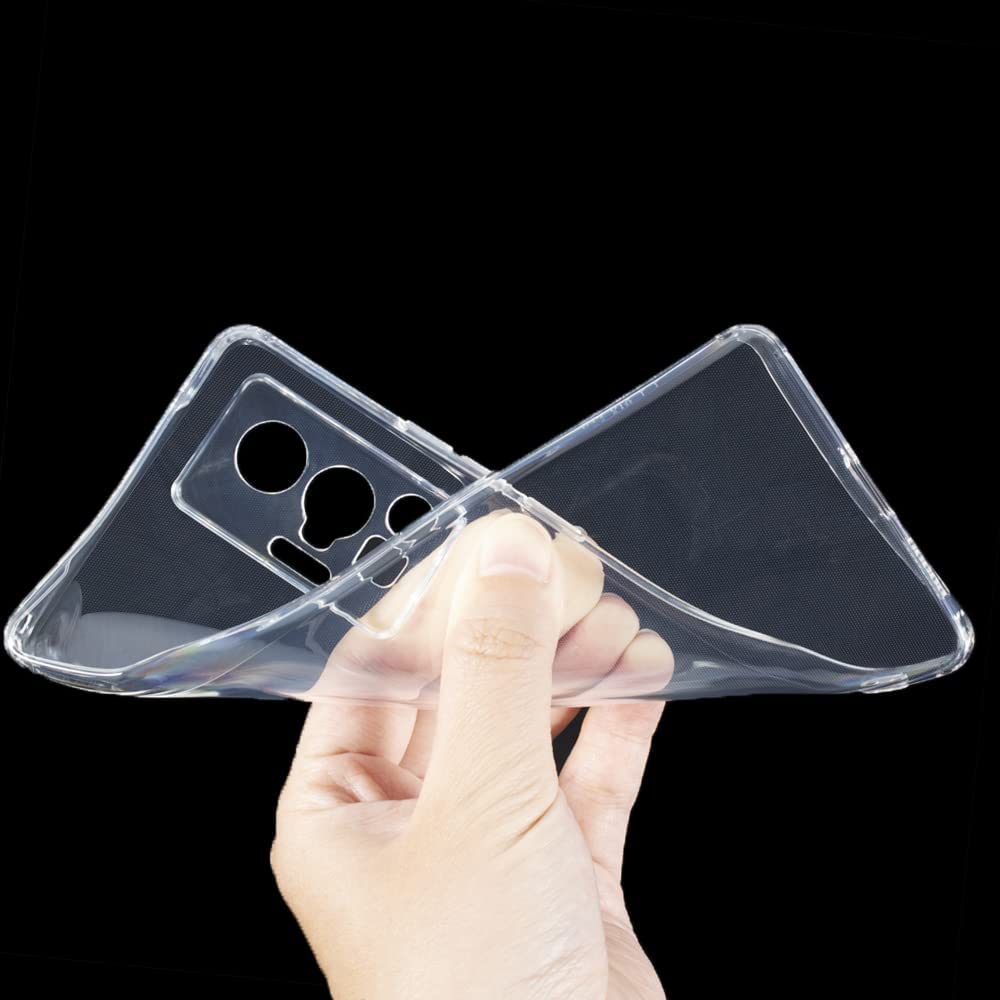 Picture of for vivo X70 Pro Silicone Airbag cover Shockproof Transparent Protective Clear Back Cover TPU Case
