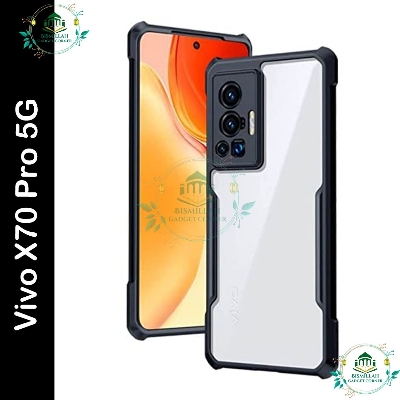 Picture of Xundd Back Cover for vivo x70 pro 5g Transparent Hybrid Hard PC Back Bumper