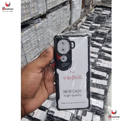 Picture of For vivo iQOO Z9S 5G Xundd Cases Shockproof TPU Bumper Hard Clear Acrylic Mobile Phone Case For vivo iQOO Z9S 5G Back Cover