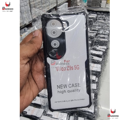 Picture of For vivo iQOO Z9S 5G Xundd Cases Shockproof TPU Bumper Hard Clear Acrylic Mobile Phone Case For vivo iQOO Z9S 5G Back Cover