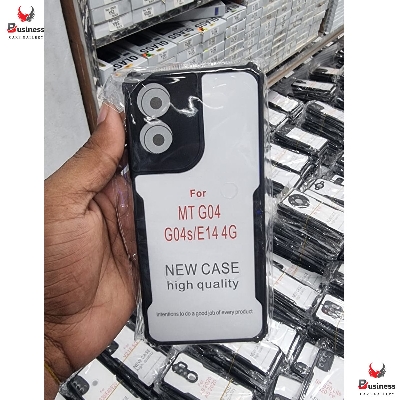 Picture of For Motorola Moto G04/ G04s/ E14 4G Xundd Case Shockproof Transparent Clear Airbag Phone Case For Motorola Moto G04 Back Cover