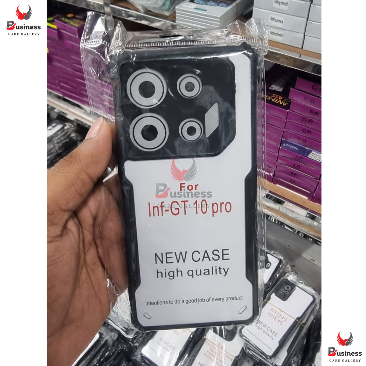 Picture of For Infinix GT 10 Pro Xundd Shockproof Case Transparent Premium Quality With Camera Bump Protective Back Cover Infinix GT 10 Pro Back Cases