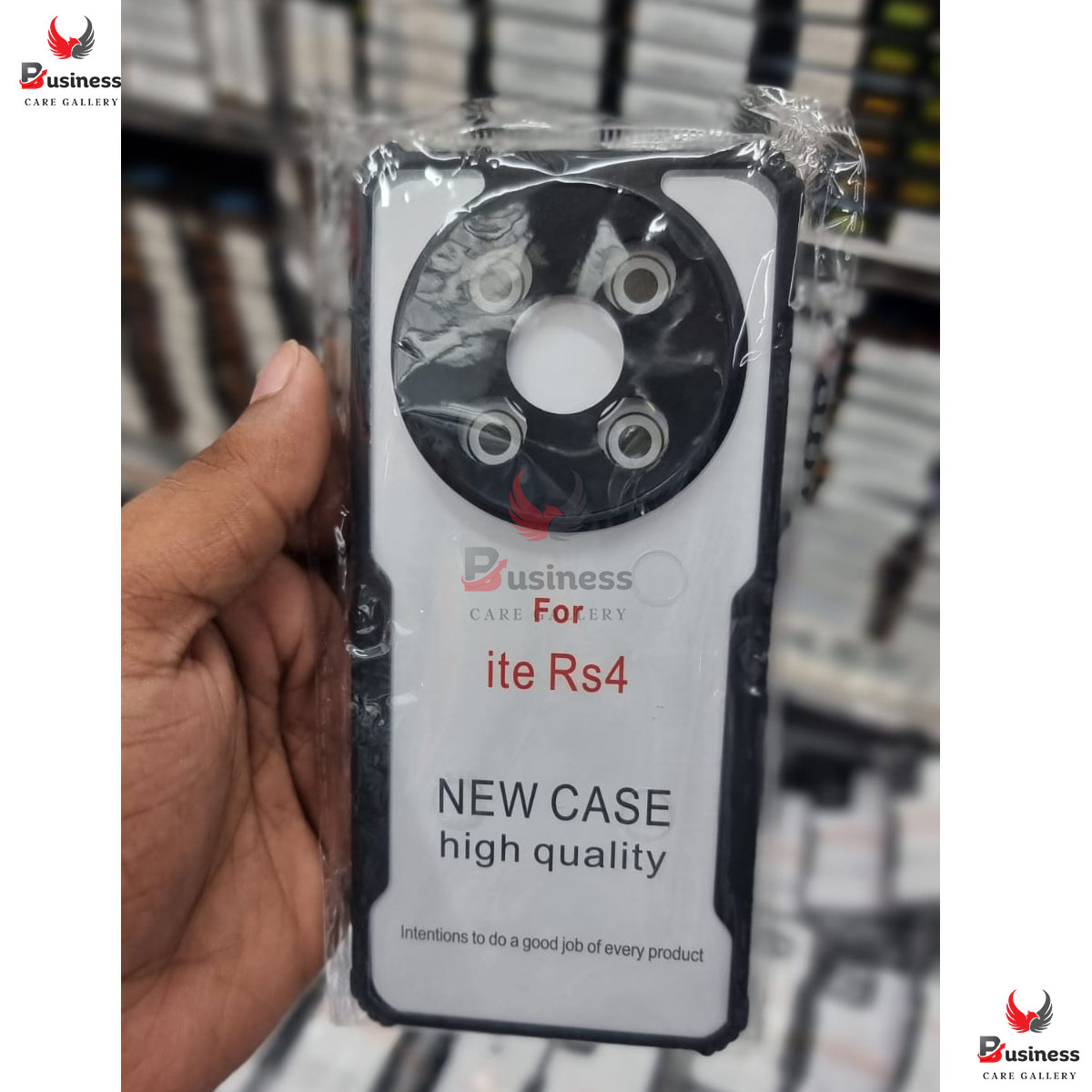 Picture of For itel RS4 Xunddu Cover Camera Protection Semi Transparent  Shockproof for itel RS4 Back Cover