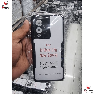 Picture of For itel RS4 Xunddu Cover Camera Protection Semi Transparent  Shockproof for itel RS4 Back Cover