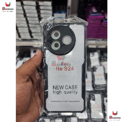 Picture of For itel S24 Xundd Protective Airbag Bumper Transparent Back Side Clear Phone Case For itel s24 Back Cover