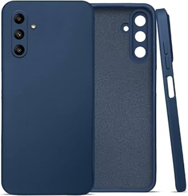 Picture of For Samsung Galaxy A15 Heavy Strong Liquid Silicone Soft Gel Rubber Shockproof Back Cover