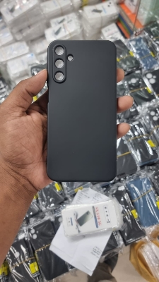 Picture of For Samsung Galaxy A15 Heavy Strong Liquid Silicone Soft Gel Rubber Shockproof Back Cover