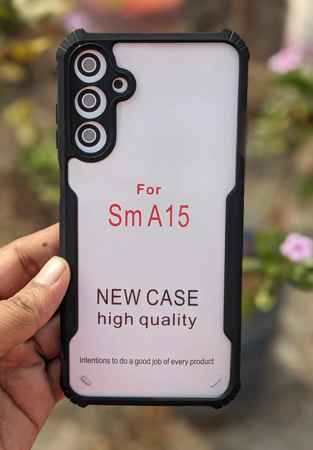 Picture of For Samsung Galaxy A15 Cases Shockproof Airbag Bumper Soft Back Transparent Shell Covers Xundd Protective Back Cover